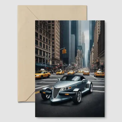 Chrysler Prowler Roadster New York City Street