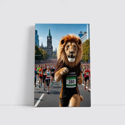 Lion Running City Marathon Street Race