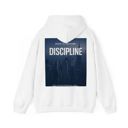 Discipline Road To Success City Skyline