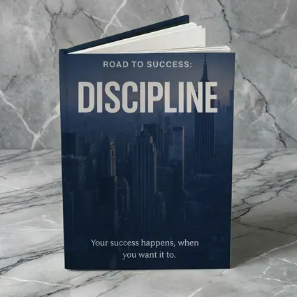 Discipline Road To Success City Skyline