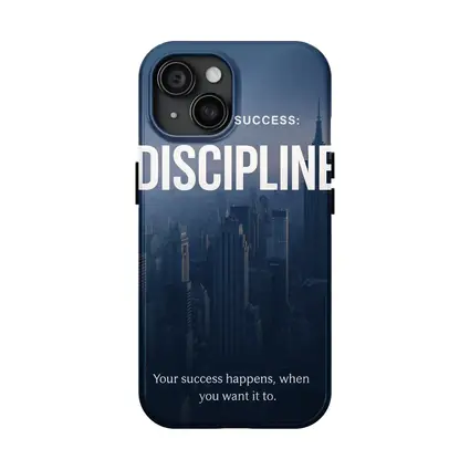 Discipline Road To Success City Skyline