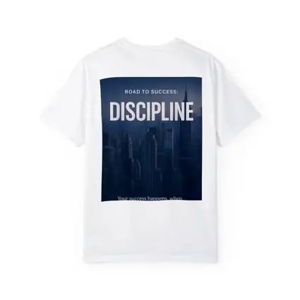 Discipline Road To Success City Skyline