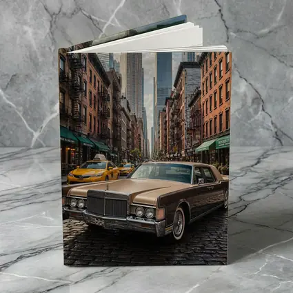 Classic Lincoln Continental New York City Street