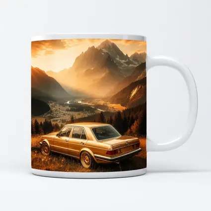 Mercedes Classic Sedan Golden Mountain Valley