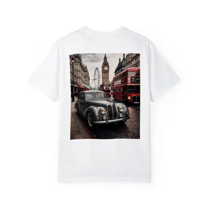 Classic Vintage BMW London Big Ben Street