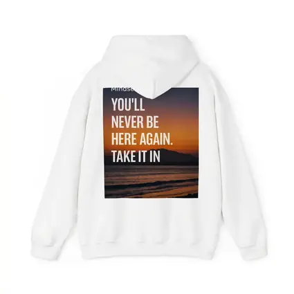 Mindset Quote Sunset Beach Motivational Print