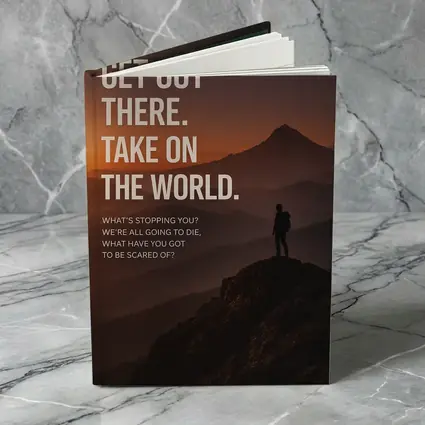 Mindset Get Out There Take On World