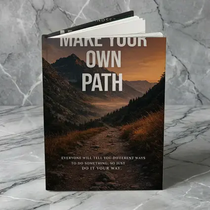 Make Your Own Path Mindset Mountain Trail