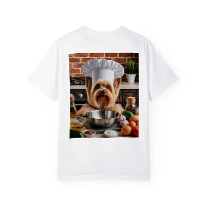 Yorkshire Terrier Chef Hat Kitchen Cooking