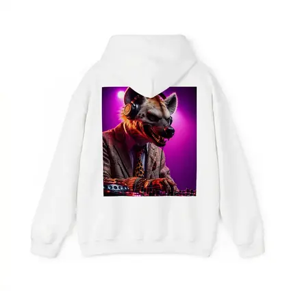 Hyena DJ Headphones Suit Purple Neon