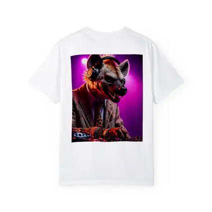 Hyena DJ Headphones Suit Purple Neon