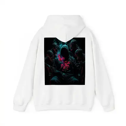 Hooded Figure Roses Dark Creatures Surreal