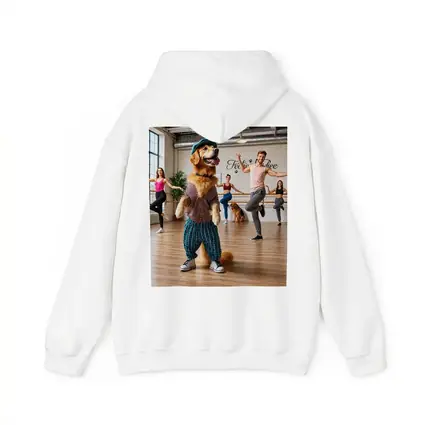 Golden Retriever Dancing in Dance Studio