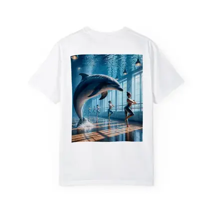 Dolphin Leaping In Ballet Dance Studio