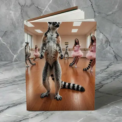 Ring Tailed Lemur Dancing Ballet Studio