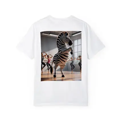 Zebra Dancing With Women In Studio