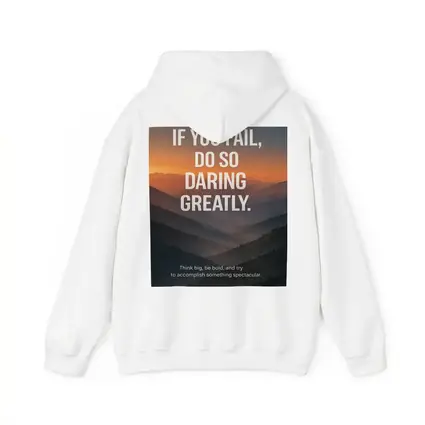 Mindset Fail Daring Greatly Mountain Sunset Quote
