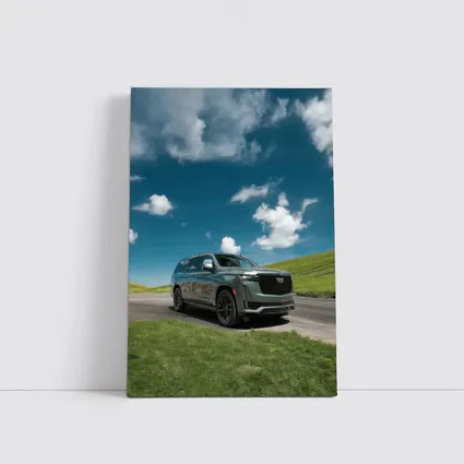 Cadillac Escalade Dark Emerald Green Open Road
