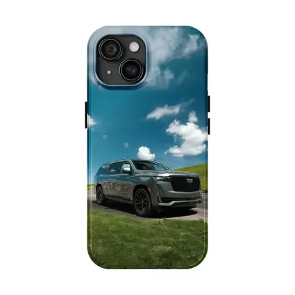Cadillac Escalade Dark Emerald Green Open Road