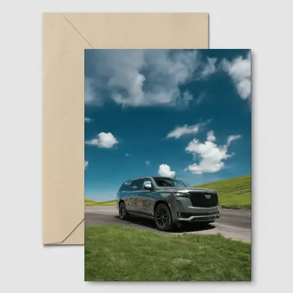 Cadillac Escalade Dark Emerald Green Open Road