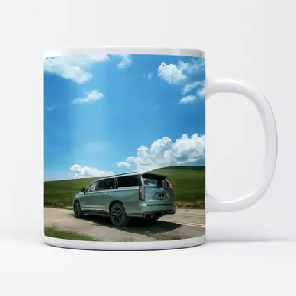 Cadillac Escalade Sport Green Rolling Country Road