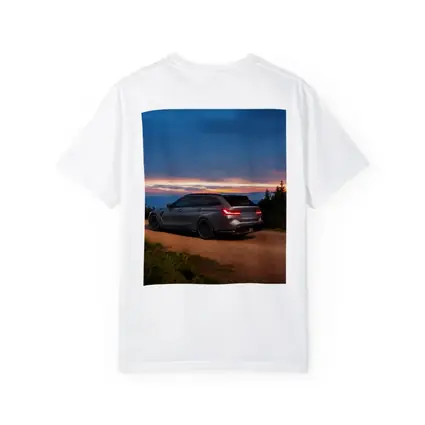 BMW M3 Touring Wagon Sunset Mountain Road