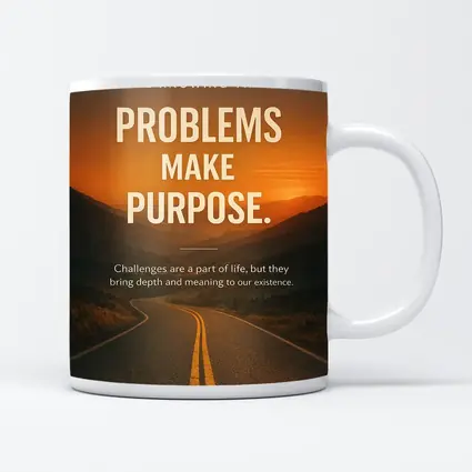 Problems Make Purpose Quote Sunset Road