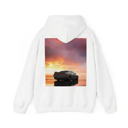 Dodge Challenger Hellcat Fiery Sunset Sky