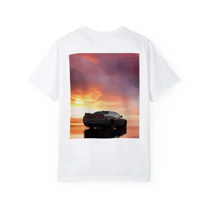 Dodge Challenger Hellcat Fiery Sunset Sky