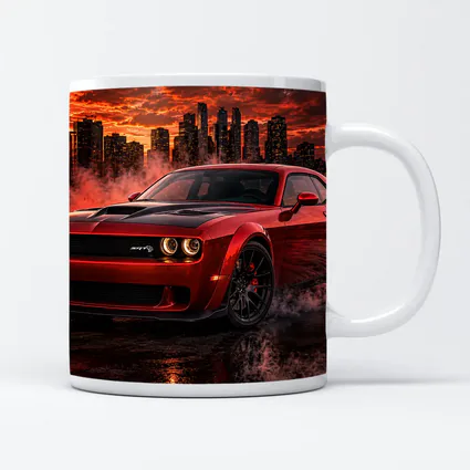 Dodge Challenger SRT Hellcat Red City Smoke