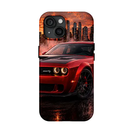 Dodge Challenger SRT Hellcat Red City Smoke