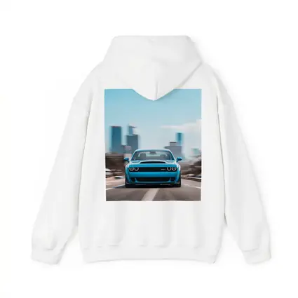 Dodge Challenger SRT Blue City Highway Drive