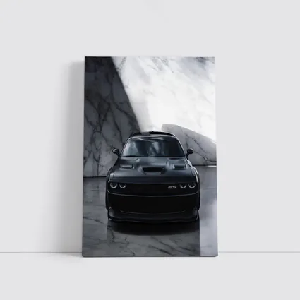 Dodge Challenger SRT Hellcat Black Marble Interior