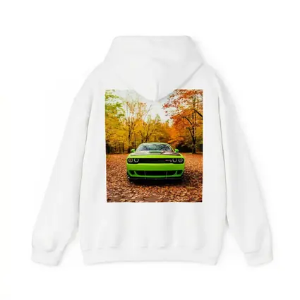 Dodge Challenger SRT Green Autumn Forest