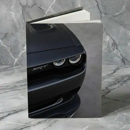 Dodge Challenger SRT Front Close Up Gray