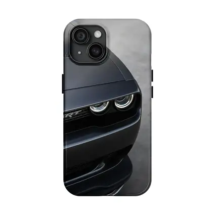 Dodge Challenger SRT Front Close Up Gray