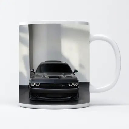 Dodge Challenger SRT Gray Indoor Parking