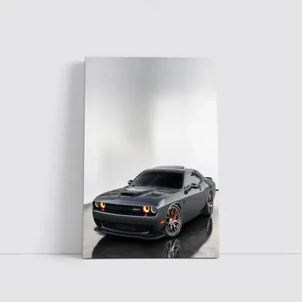 Dodge Challenger SRT Gray Studio Shot