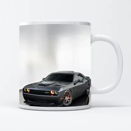 Dodge Challenger SRT Gray Studio Shot
