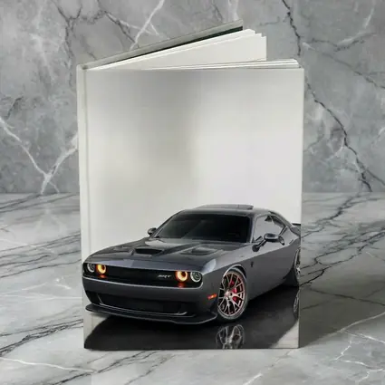 Dodge Challenger SRT Gray Studio Shot