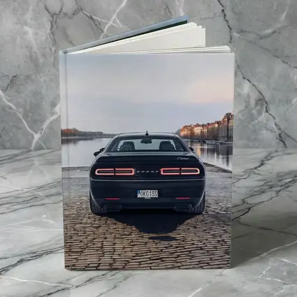Dodge Challenger Rear View European Riverfront