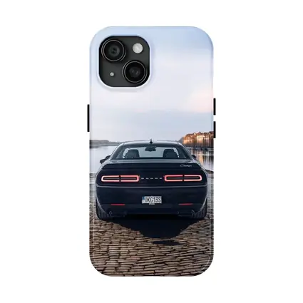 Dodge Challenger Rear View European Riverfront