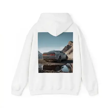 Dodge Challenger Hellcat Mountain Rocky Landscape