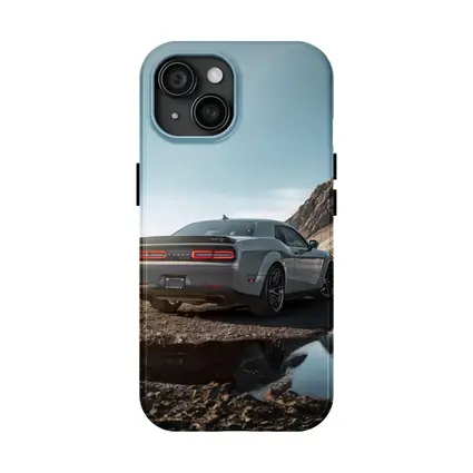 Dodge Challenger Hellcat Mountain Rocky Landscape