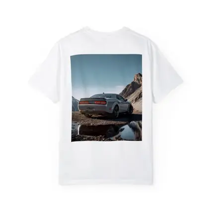 Dodge Challenger Hellcat Mountain Rocky Landscape