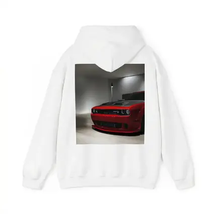 Dodge Challenger SRT Red Indoor Garage
