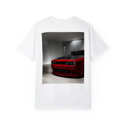 Dodge Challenger SRT Red Indoor Garage