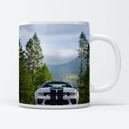 Dodge Charger SRT Forest Mountain Road