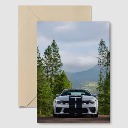 Dodge Charger SRT Forest Mountain Road
