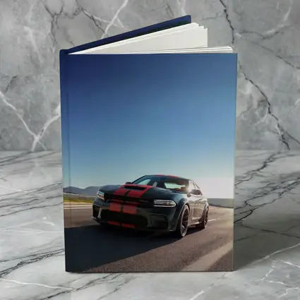 Dodge Charger Red Stripes Open Road